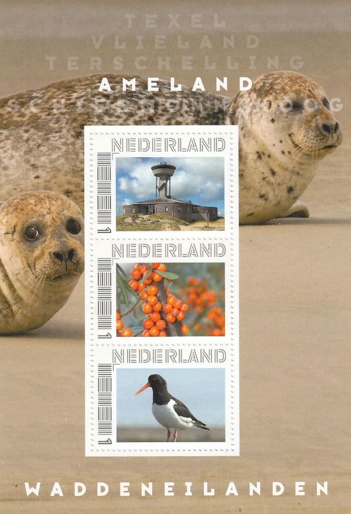 Nederland- Persoonlijke- Waddeneilanden- Ameland, Verzenden, Na 1940, Postfris