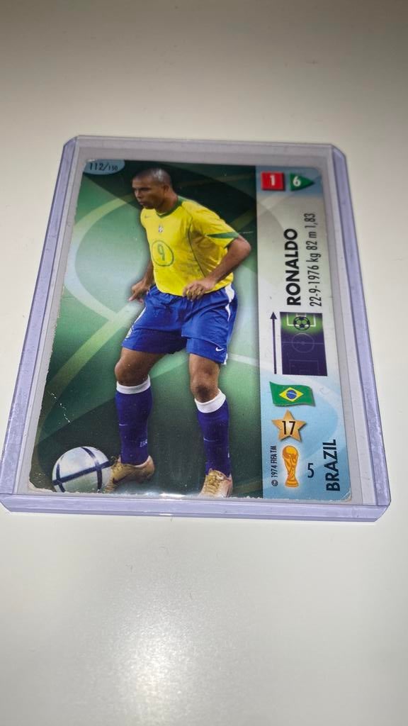 Ronaldo, Hobby en Vrije tijd, Stickers en Plaatjes, Ophalen of Verzenden, Zo goed als nieuw, Plaatje