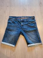 Petrol korte jeans broek heren maat L donkerblauw, Ophalen of Verzenden, Zo goed als nieuw, Blauw, W32 (confectie 46) of kleiner