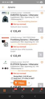 Frankberg Dynamo / Alternator - 90A, 12V, Ophalen of Verzenden, Nieuw, Renault