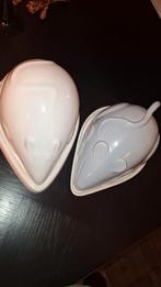 Vintage keramische muizen terrines / schaaltjes met deksel –, Ophalen