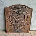 Mooie gietijzeren haardplaat haard plaat 42x50cm *Etage3*, Ophalen, Gebruikt, ., .