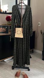 Green flowerprint long dress van Mango, Mango, Verzenden, Maat 42/44 (L), Zo goed als nieuw