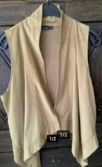 Beige - terracotta - kleurige hes, vestje; maat 48; Wissmach, Kleding | Dames, Grote Maten, Ophalen of Verzenden, Zo goed als nieuw