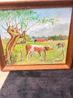 Schilderij met koeien in de wei, Ophalen