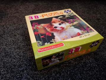 3D Puzzel Pestalozzi afbeelding kat, poes beschikbaar voor biedingen