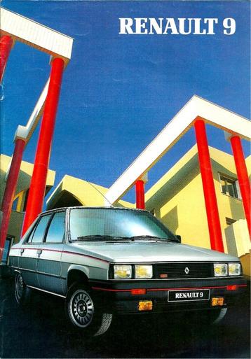 Folder Renault 9 1986 beschikbaar voor biedingen