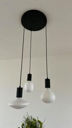 Calex hanglamp Retro Armatuur zwart + 3x Calex arctic, Huis en Inrichting, Lampen | Hanglampen, Ophalen of Verzenden, Metaal, Zo goed als nieuw