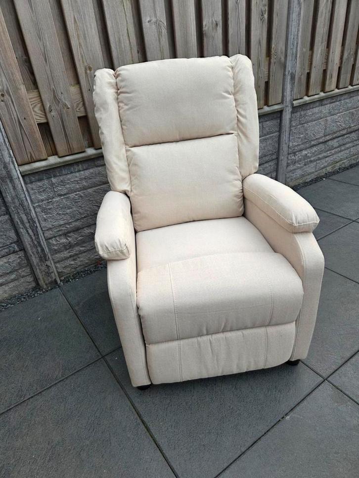 Luxe Relax Stoel - Comfortabel!, Huis en Inrichting, Fauteuils, Nieuw, Stof, 75 tot 100 cm, 75 tot 100 cm, Ophalen