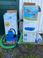 Intex zwembad 220 x 150 x 60 + pomp, Minder dan 80 cm, Ophalen of Verzenden, 200 tot 400 cm, Rechthoekig