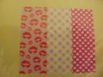 1312a- SET DECOPATCHPAPIER – 3 VELLEN VAN 40 CM X 60 CM, Ophalen of Verzenden, Nieuw, Materiaal