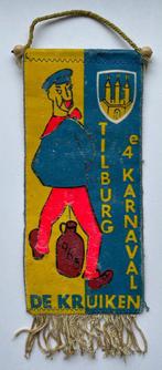 Gezocht insigne/veldteken van kruikenstad/ Tilburg van 1968, Ophalen of Verzenden, Zo goed als nieuw