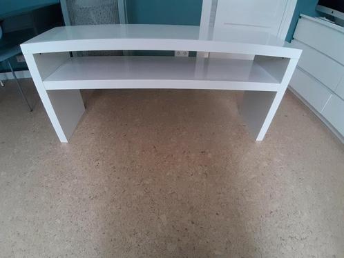 Ikea console tafel (side table) glans wit in goede staat!, Huis en Inrichting, Tafels | Sidetables, Zo goed als nieuw, 25 tot 50 cm