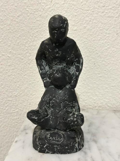 Prachtig beeld van Tony van der Vorst 1946 spelende kinderen, Antiek en Kunst, Kunst | Beelden en Houtsnijwerken, Ophalen of Verzenden