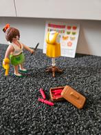 Playmobil 9437 modeontwerper naaister, Ophalen of Verzenden, Zo goed als nieuw, Complete set