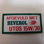 Leuke sticker.  BEVEROL OLIE., Verzamelen, Ophalen of Verzenden, Zo goed als nieuw, Overige typen