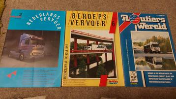 Vrachtwagen tijdschriften 3 keer oud. beschikbaar voor biedingen