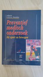Preventief medisch onderzoek bij sport en bewegen, Ophalen of Verzenden, Zo goed als nieuw