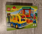 Lego Duplo 10528 - schoolbus, Kinderen en Baby's, Speelgoed | Duplo en Lego, Ophalen of Verzenden, Zo goed als nieuw, Complete set