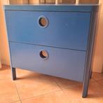 Ikea ladekast blauw met veel opbergruimte, Kinderen en Baby's, Kinderkamer | Commodes en Kasten, Gebruikt, 75 tot 100 cm, Minder dan 50 cm