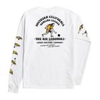 Loser machine x the big lebowski over the line longsleeve, Ophalen, Nieuw, Wit, Loser machine x big lebow