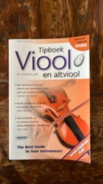 Tipboek Viool en Altviool Hugo Pinksterboer, Nieuw, Altviool, Ophalen of Verzenden