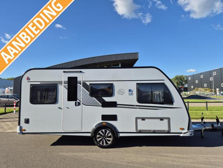 Knaus Sudwind 460 EU 60 Years Enkele bedden, Caravans en Kamperen, Caravans, Bedrijf, tot en met 4, Standaardzit, Knaus, 2 aparte bedden