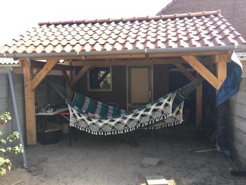 Overkapping met dakpannen LxBxH= 470x335x320 beschikbaar voor biedingen
