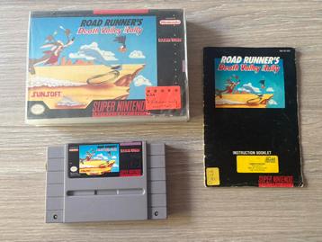 Road Runner Death Valley Rally compleet Super Nintendo beschikbaar voor biedingen