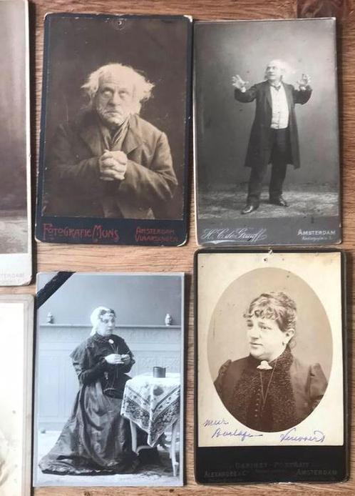 40 antieke foto’s Nederlandse acteurs (1910), Verzamelen, Foto's en Prenten, Zo goed als nieuw, Overige onderwerpen, Voor 1940