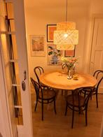 Ronde eettafel 130 cm (6 personen), Huis en Inrichting, Tafels | Eettafels, Ophalen, Zo goed als nieuw, Rond, 100 tot 150 cm