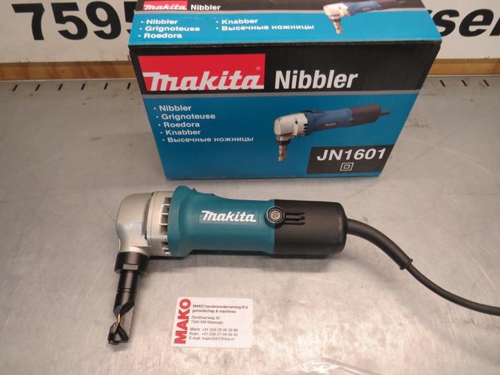 Makita JN1601 Knabbelschaar 550W 230V Nieuw in doos, Doe-het-zelf en Verbouw, Gereedschap | Handgereedschap, Nieuw, Ophalen of Verzenden