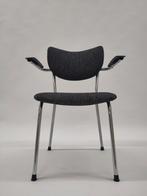 Vintage buisframe stoel Gispen de Wit 3211 eetkamerstoel, Huis en Inrichting, Stoelen, Ophalen, Gebruikt, Twee, Mid century modern dutch design
