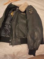 Hudson Leer jas, Ophalen of Verzenden, Zo goed als nieuw, Maat 56/58 (XL), Bruin