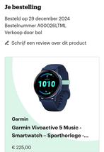Garmin Vivoactive 5, Sieraden, Tassen en Uiterlijk, Smartwatches, Blauw, Garmin, Nieuw, Ophalen of Verzenden