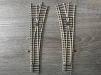 Fleischmann profi rails, wisselpaar 6140 (1 x L, 1 x R) OVP, Gelijkstroom, Fleischmann, Rails, Ophalen of Verzenden