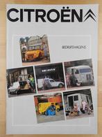 Citroën Bedrijfswagen Brochure 1980 Méhari GSA Acadiane HY, Boeken, Ophalen, Zo goed als nieuw, Citroën, Citroën