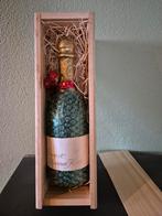 Kerst Surprise fles bubbels, champagne fles - houten kistje, Ophalen of Verzenden, Nieuw