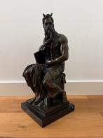 Bronzen Mozes van Michelangelo - Gesigneerd, Ophalen