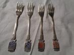 4 gebaks vorkjes anwb gemerkt met teller B, Ophalen of Verzenden, Nieuw, Overige materialen, Bestek