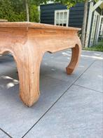 Opium teak tafels, Huis en Inrichting, Tafels | Salontafels, Ophalen of Verzenden, Zo goed als nieuw