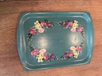 Vintage dienblad, Huis en Inrichting, Woonaccessoires | Dienbladen, Ophalen, Rond, Hout