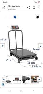 Steinberg platformweegschaal tot 600KG, Ophalen, Nieuw, Personenweegschaal, 100 kg of meer