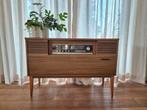 Vintage Houten Radio Meubel, Ophalen, Zo goed als nieuw, 25 tot 50 cm, Minder dan 100 cm