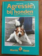 Martin Gaus - Agressie bij honden + dvd, Ophalen of Verzenden, Zo goed als nieuw, Honden, Martin Gaus