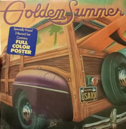 LP - Various ‎– Golden Summer, Cd's en Dvd's, Vinyl | Verzamelalbums, Gebruikt, Rock en Metal, 12 inch, Ophalen of Verzenden