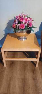 Leuke kleine tafel, Huis en Inrichting, Tafels | Bijzettafels, Ophalen, Gebruikt, Vierkant, Minder dan 55 cm