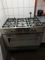 6 pits fornuis m system, Ophalen, 60 cm of meer, Zo goed als nieuw, Gas