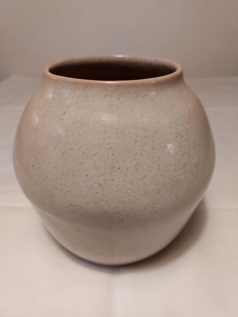 Aardewerk Vaas lila Pottenbakkerij De vier paddenstoelen, Antiek en Kunst, Antiek | Keramiek en Aardewerk, Ophalen of Verzenden