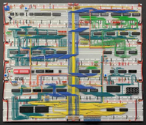 Zelfbouw 8-bit computer set, Computers en Software, Vintage Computers, Ophalen of Verzenden